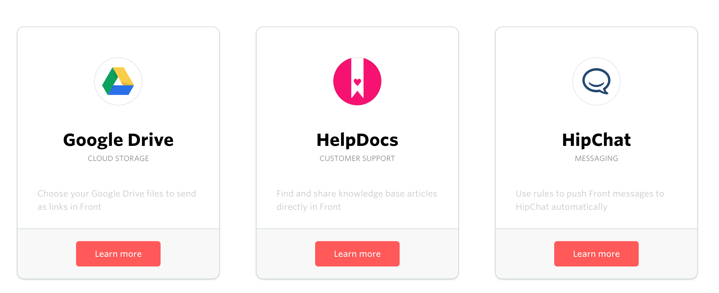 Front HelpDocs