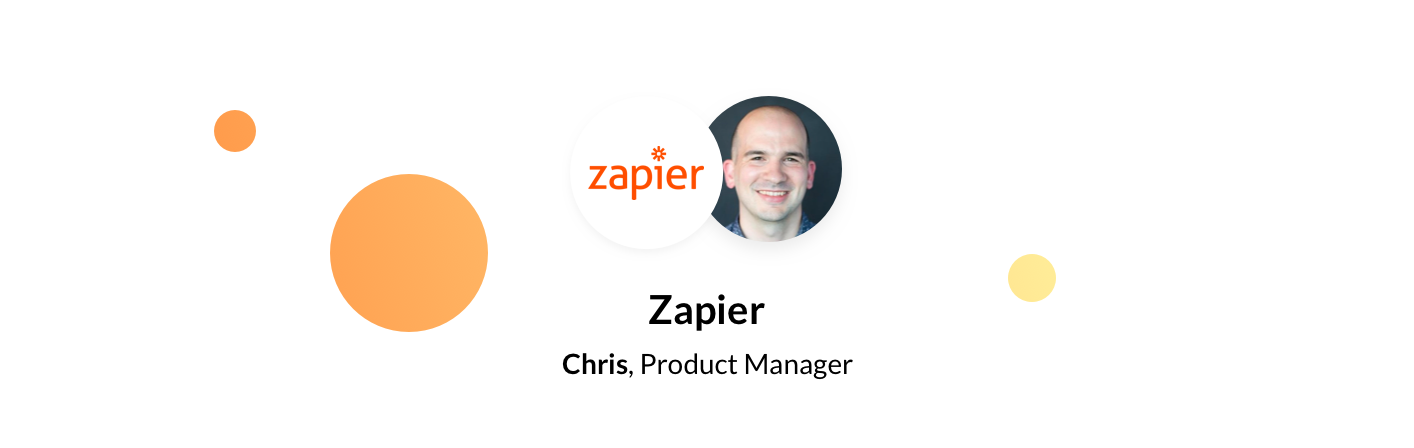 Chris Geoghegan, Zapier Product Manager