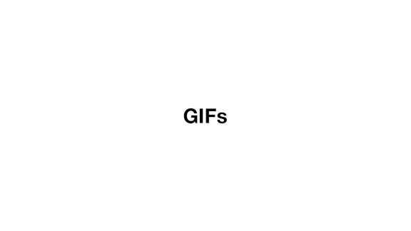 Converting heavy gifs to lighter gif-like videos –
